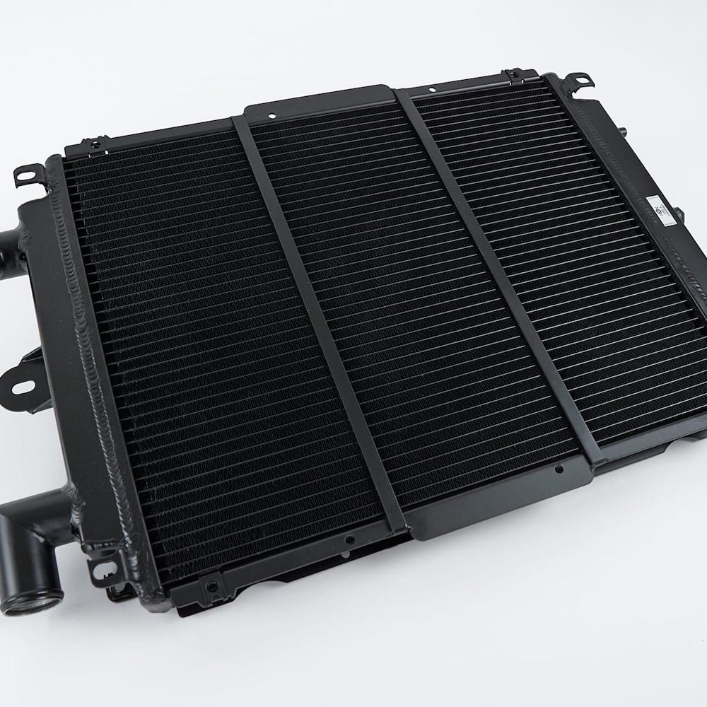 CSF Satin Black High Performance Radiator for Type F129 Ferrari F355 [7206]