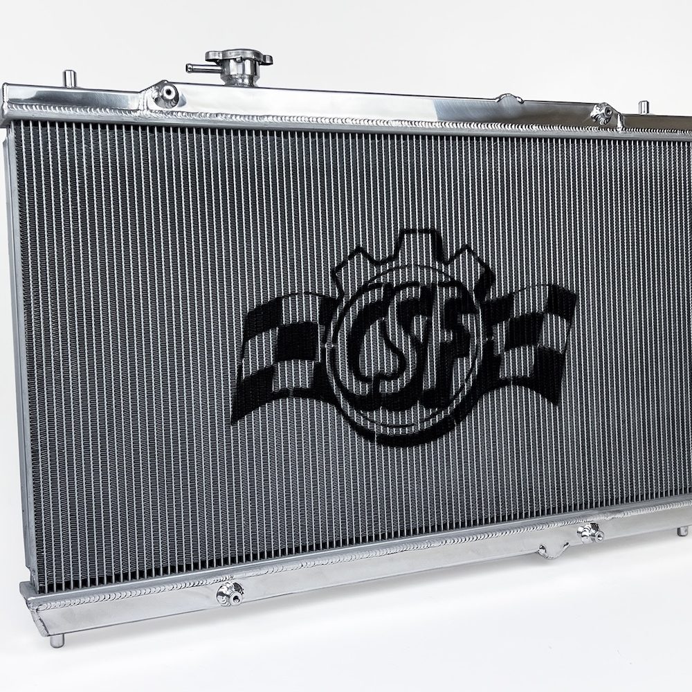 CSF High-Performance Radiator for Acura Interga, Honda Accord, Civic and Civic Si [7222] - Front View