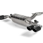 Akrapovič Titanium Evolution-Line Exhaust System with Carbon Tailpipes for 9Y3 Porsche Cayenne, E-Hybrid and S E-Hybrid [S-PO/T/2]