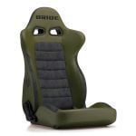 BRIDE EUROGHOST X Reclining Bucket Seat in Olive Green