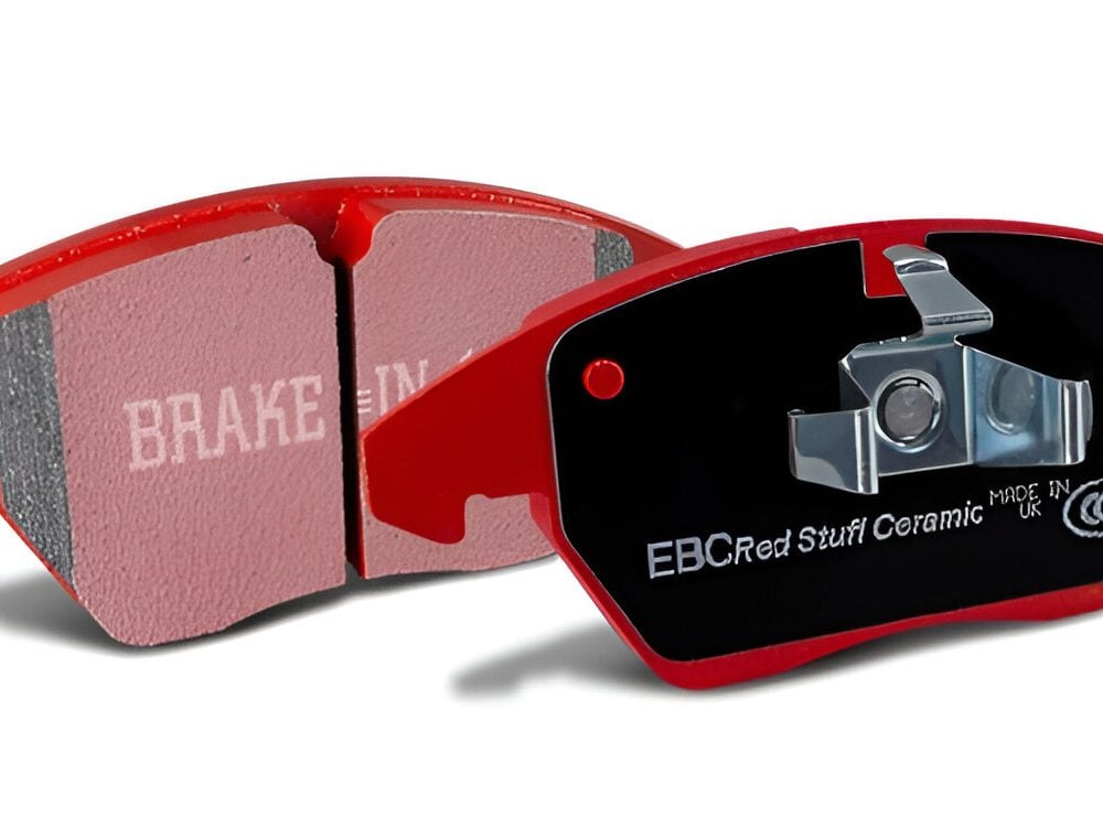 EBC Brakes RedStuff Front Brake Pads for 991.1 Porsche 911 Carrera, Carrera S, GT3, Turbo and Turbo S [DP32144C] - Pads