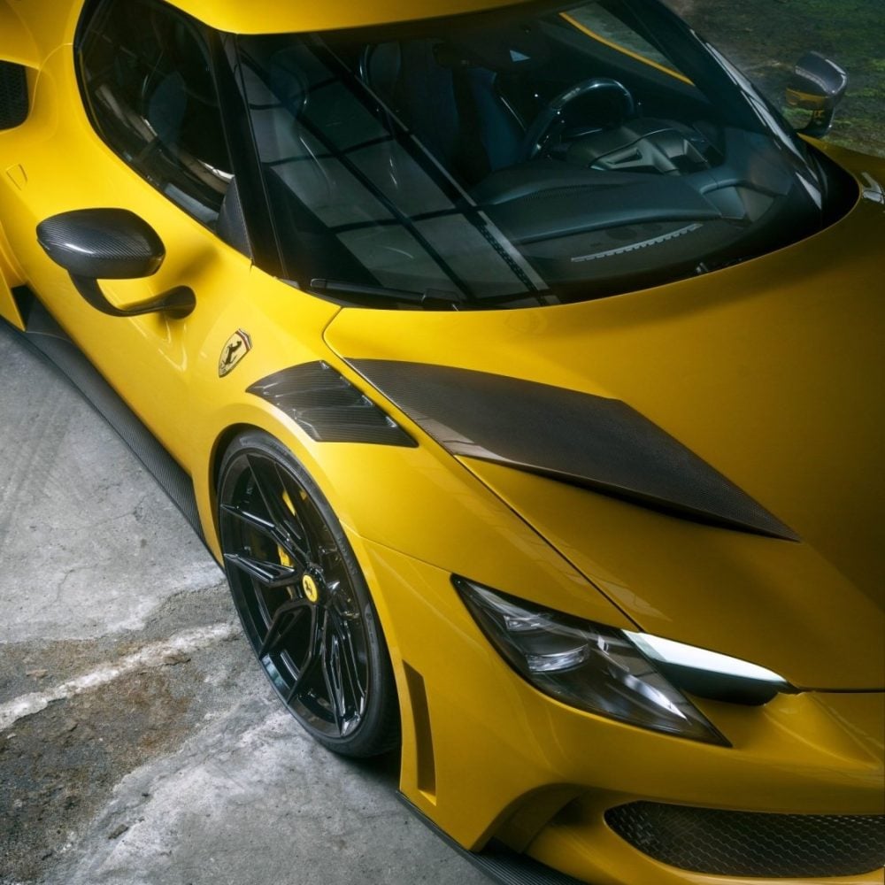 NOVITEC N-LARGO Carbon Mirrors for Ferrari 296 GTB