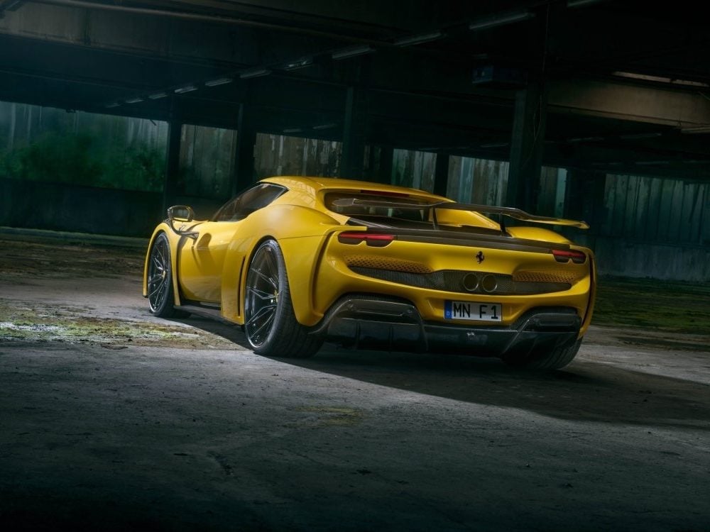 NOVITEC N-LARGO Carbon Rear Wing for Ferrari 296 GTB [F6 296 70]