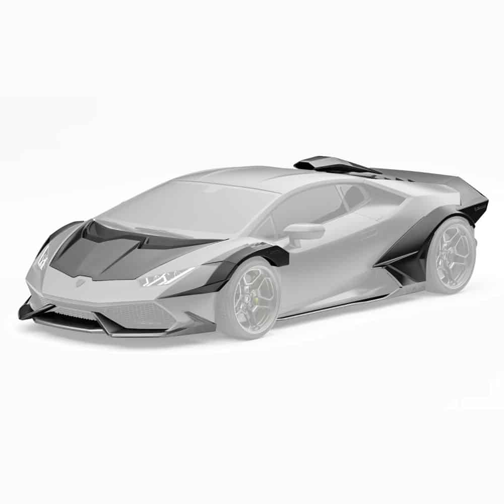 ZACOE Performance Carbon Fiber Widebody Kit for LP610-4