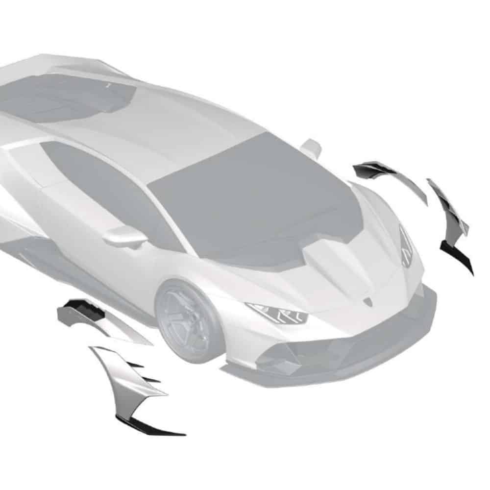 ZACOE Huracán Evo Front Fenders