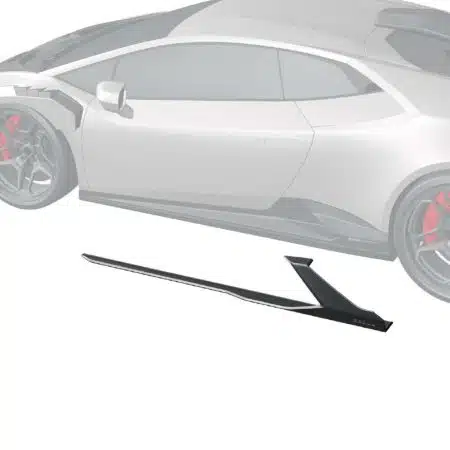ZACOE Performance Carbon Side Skirts (widebody version) for LP640-4 Lamborghini Huracan Evo