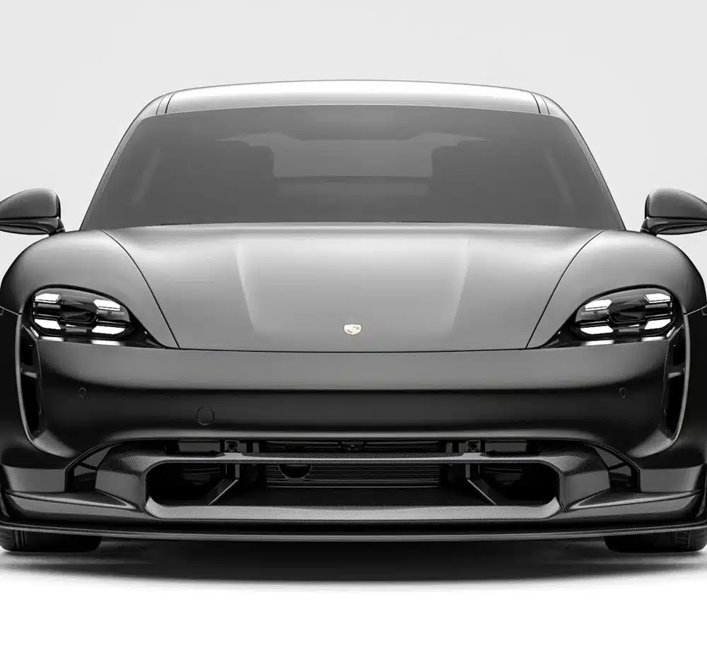 ZACOE Carbon Fiber Front Lip Set for 9J1 Porsche Taycan