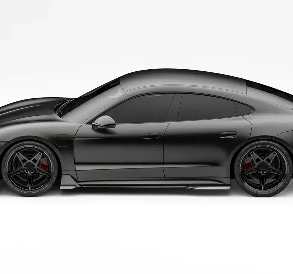ZACOE Carbon Fiber Front Lip Set for 9J1 Porsche Taycan