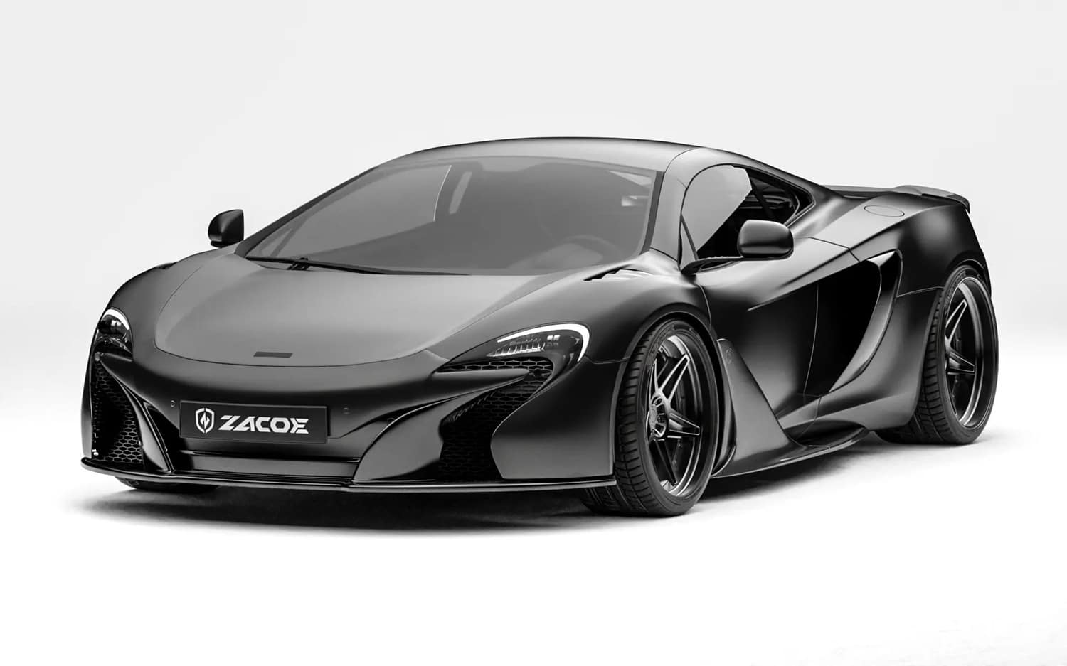 ZACOE Performance Carbon Front Fender Set for McLaren 12C / 650S