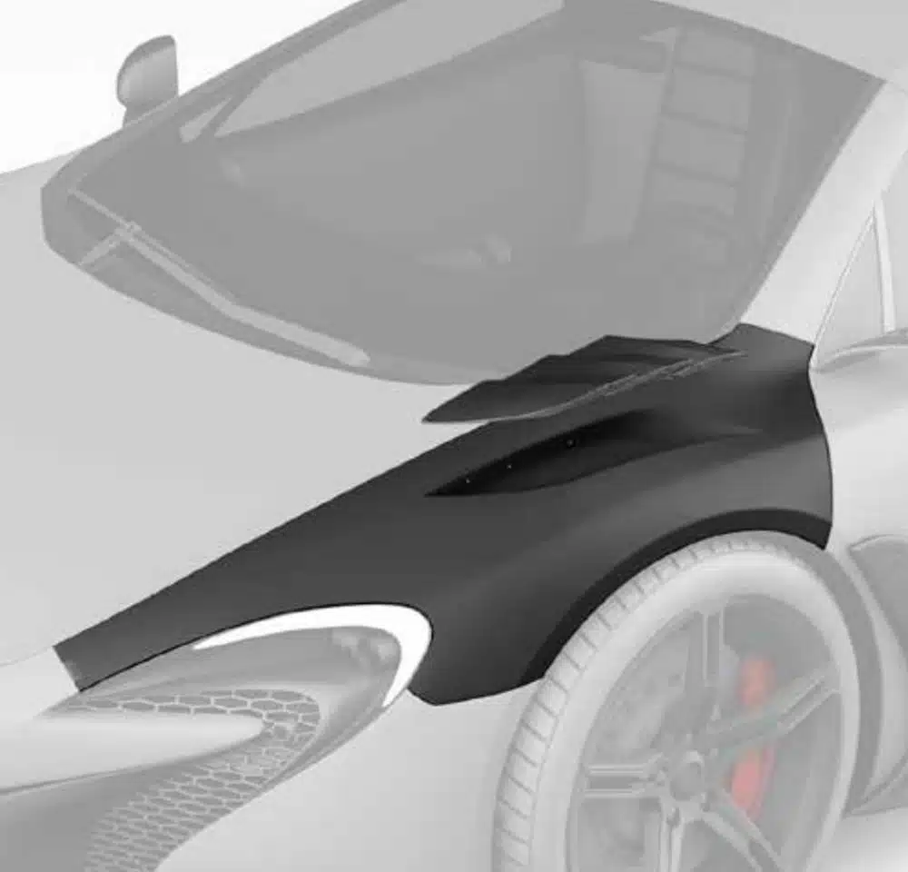 ZACOE 650S Front Fender Set