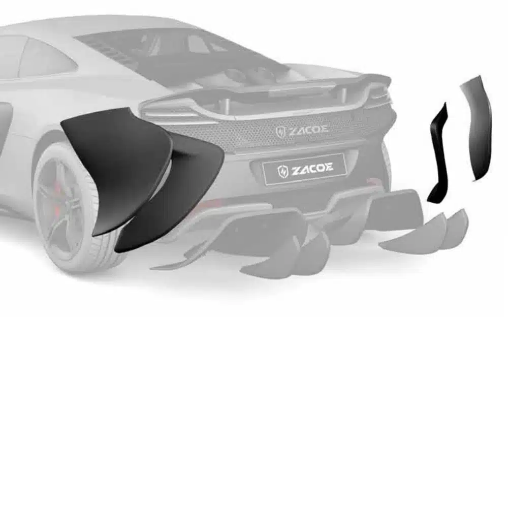 ZACOE 650S Rear Bumper Sides Set