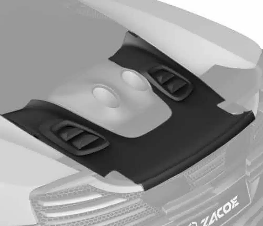 ZACOE 650S Rear Deck Lid