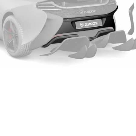 ZACOE Performance Carbon Fiber OEM-Style Rear Bumper Center for McLaren 12C / 650S