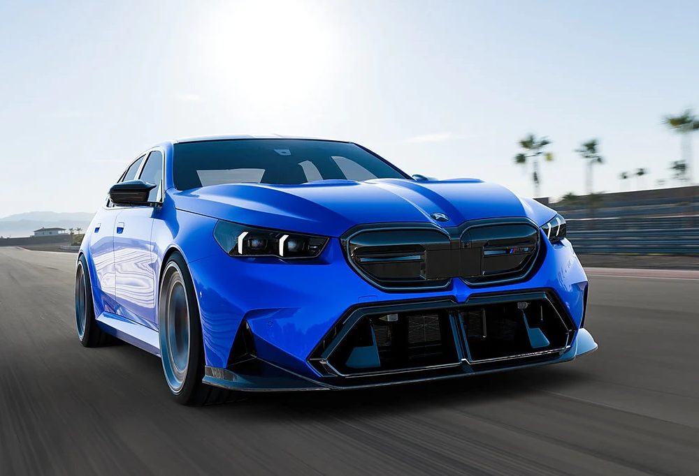 Alpha-N Carbon Front Splitter Set for G90 / G99 BMW M5 [AN-0901]