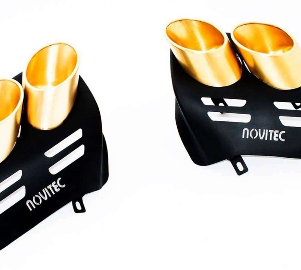 NOVITEC Gold Tailpipes