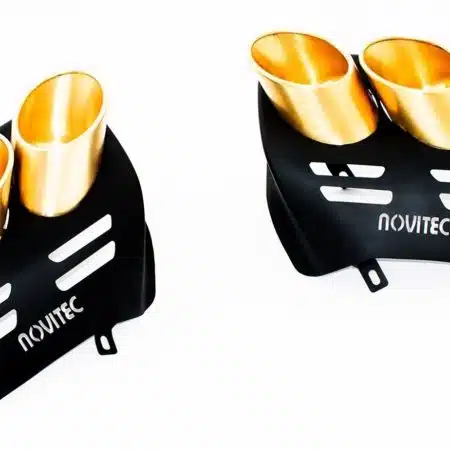 NOVITEC Gold Tailpipes for F175 Ferrari Purosangue 
