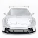 ADRO Carbon Front Splitter and Intake Panel for 992.1 Porsche 911 GT3 - Installed