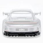 ADRO Carbon Rear Diffuser & Apron Panel for 992.1 Porsche 911 GT3 [A23A10-1311/A23A10-1301] - Installed Silhouette