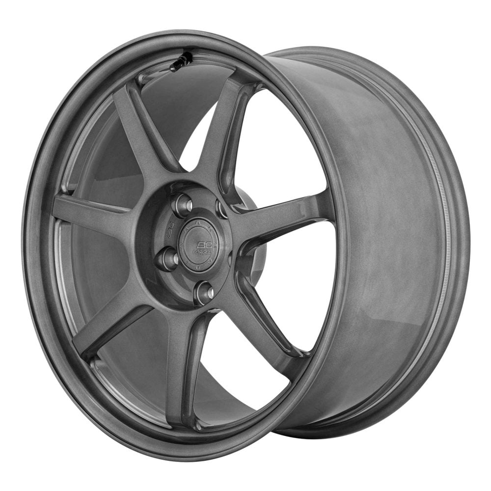 BC Forged BCR Series BCR S7 Monoblock Wheel in Graphite Grey