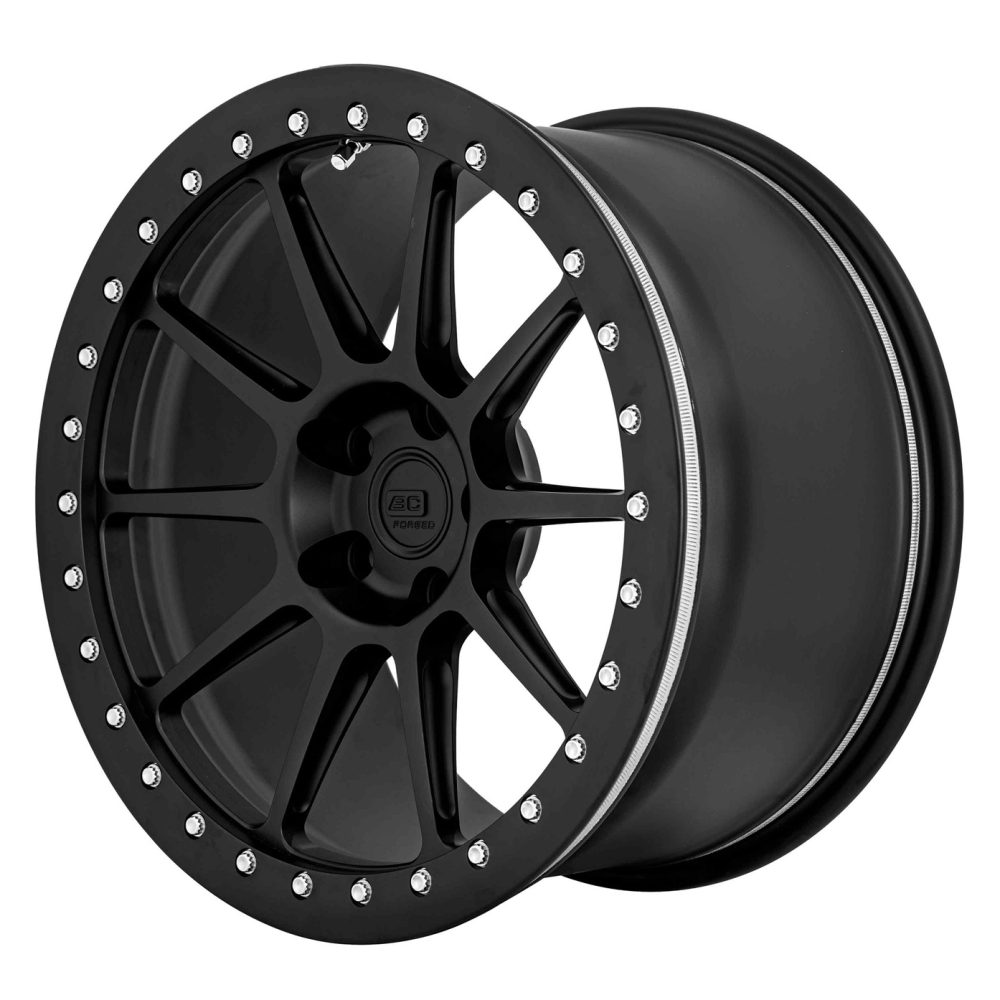 BC Forged RD Series RD01-BL Monoblock Wheel in Matte Black