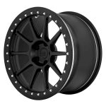 BC Forged RD Series RD01-BL Monoblock Wheel in Matte Black