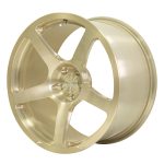 BC Forged RD Series RD05 Monoblock Wheel in Satin Royal Gold