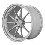 BC Forged TD Series TD09 Monoblock Wheel in Lunar Silver
