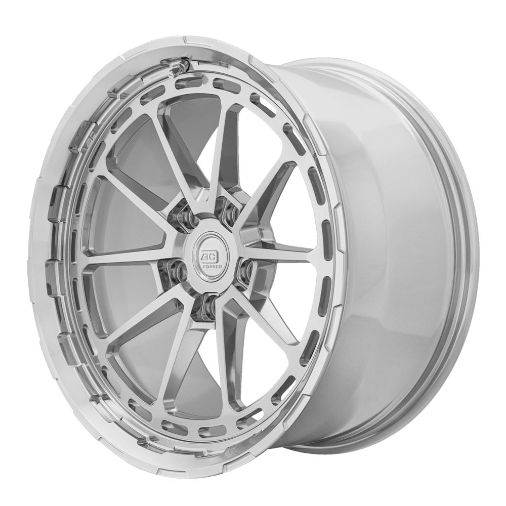 BC Forged TPX Series TPX51 Monoblock Wheel in Lunar Silver