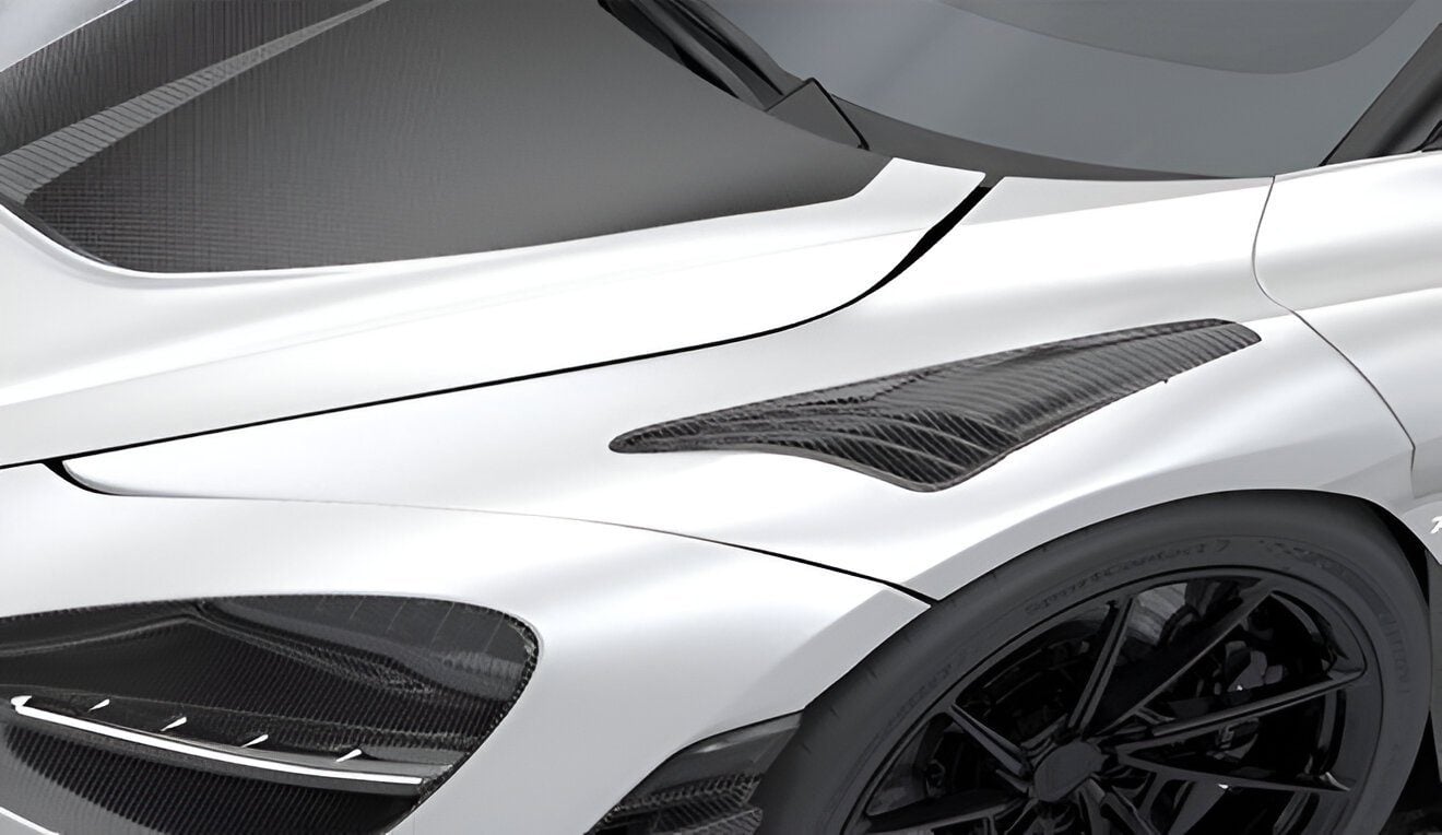 NICE MC フリスコフェンダー新品！ 1016 Industries Fender Set w/ Carbon Inserts for McLaren 750S