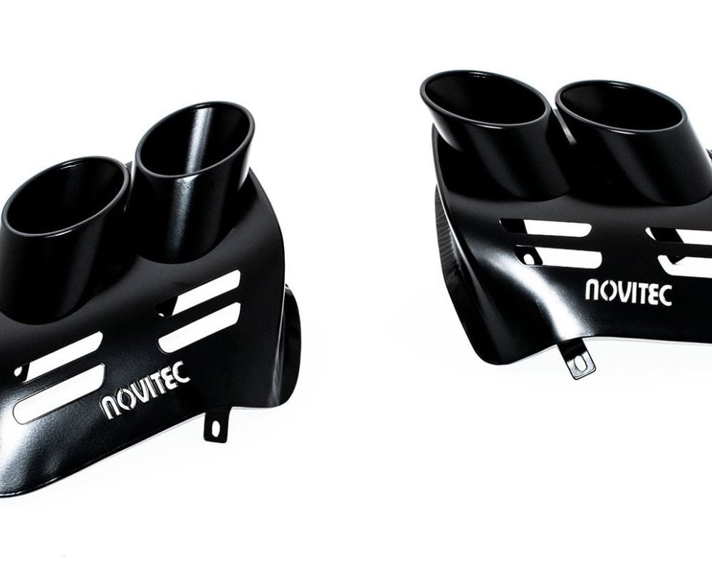 NOVITEC Black Tailpipes for F175 Ferrari Purosangue [F1 666 17]