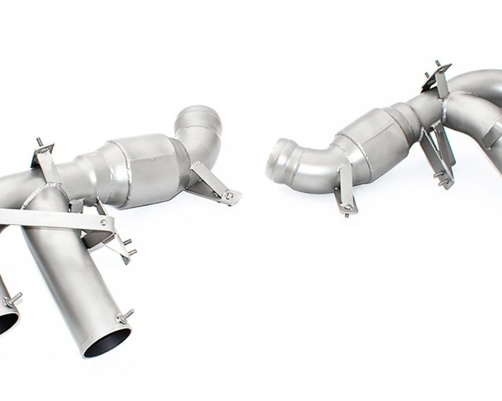 NOVITEC Race Exhaust System w/o Flap Regulation for F175 Ferrari Purosangue in Inconel