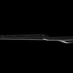 ZACOE Carbon Fiber Side Skirt Set for F142M Ferrari 488 GTB - Top View of Left Side Front & Rear Section Assembled