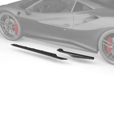 ZACOE Performance Carbon Fiber Side Skirt Set for F142M Ferrari 488 GTB