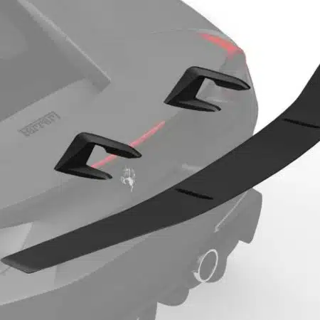 ZACOE Carbon Fiber Rear Wing for F142M Ferrari 488 GTB