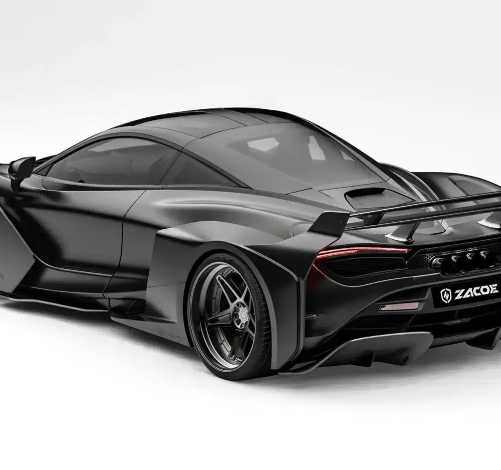 ZACOE Center Quad Exhaust Conversion Kit for McLaren 720S