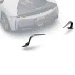 ZACOE SF90 Stradale Rear Bumper Side Flaps