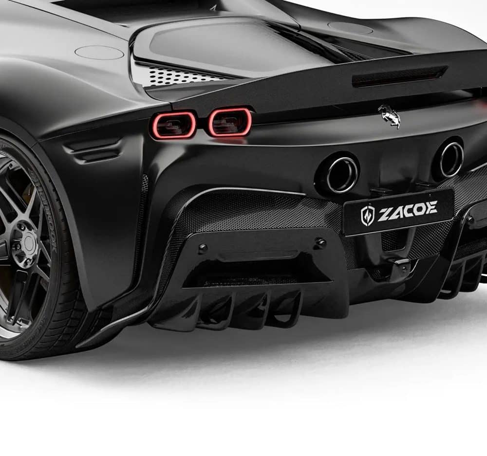 ZACOE Performance Carbon Fiber Soft Kit for F173 Ferrari SF90