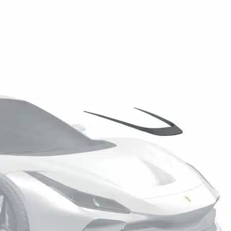 ZACOE Performance Carbon Fiber Front Hood Air-Splitter for F142MFL Ferrari F8 Tributo / Spider [FR-F8-TA-01]