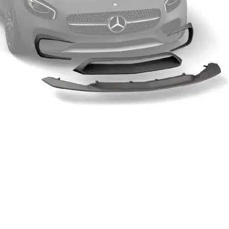 ZACOE Performance Carbon Front Lip Set for C190 Mercedes-AMG GT / GT S