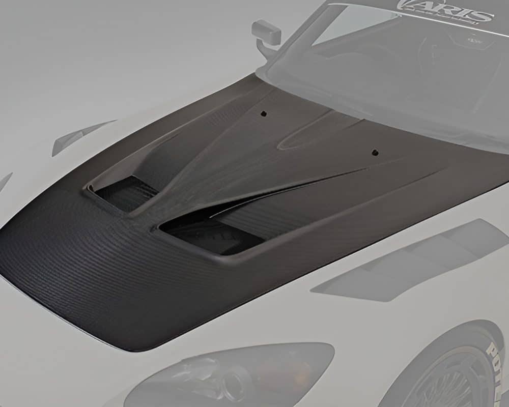 Varis Carbon+ Cooling Bonnet Ver.2 for AP1 & AP2 Honda S2000 [VBHO