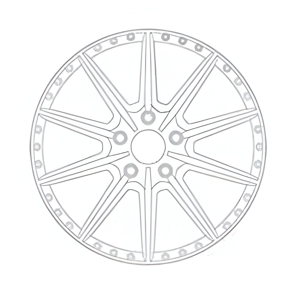 Avant Garde Custom Forged Series F122 Three-Piece Wheel