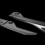 ZACOE Carbon Fiber Side Skirt Set for F142M Ferrari 488 GTB - Close View of Ends