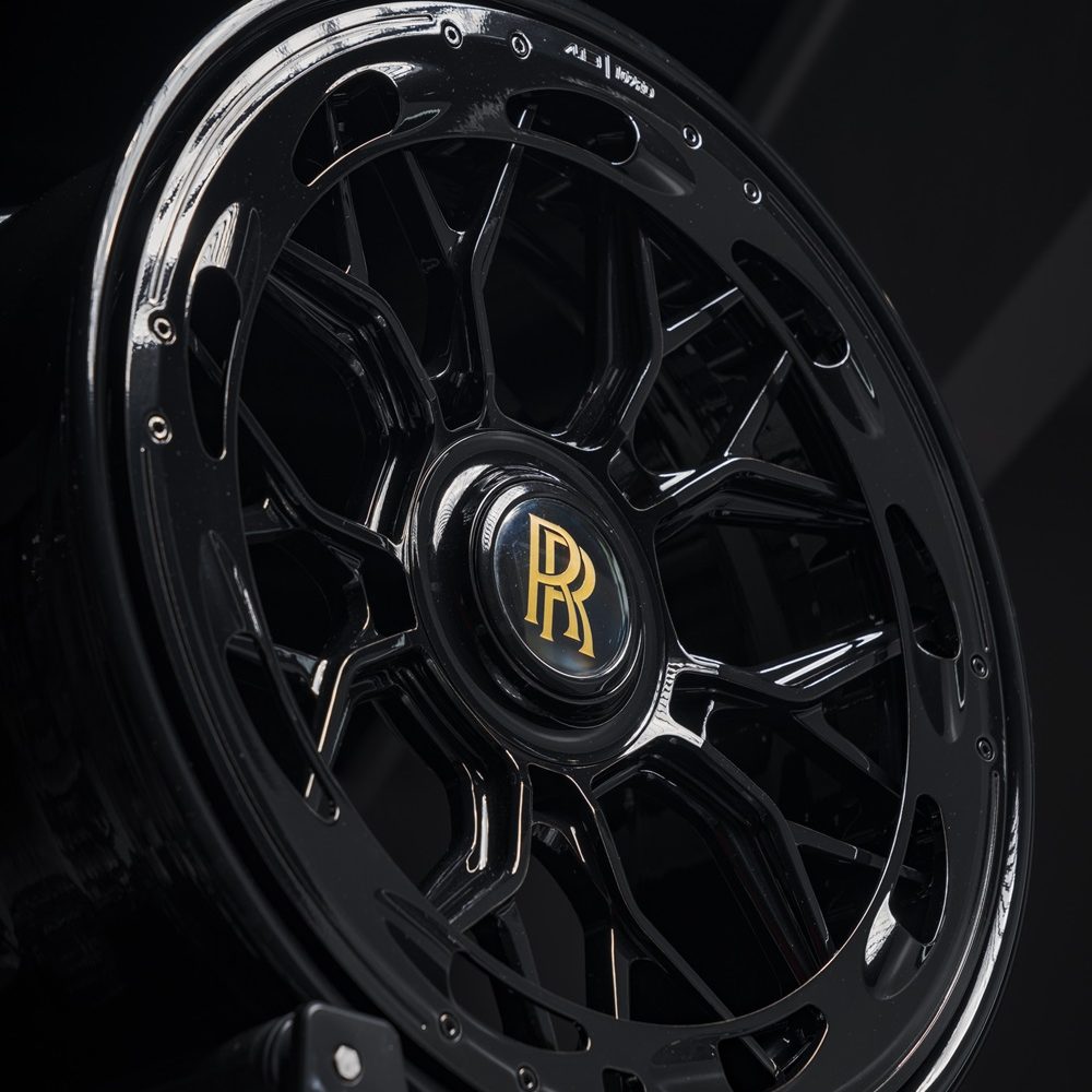 AL13 AERO R80-109RD Four-Piece Wheel - Rolls Royce Front Low View
