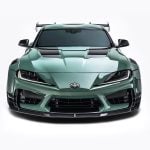 ADRO Widebody for A90 / A91 Toyota GR Supra - Installed Front View