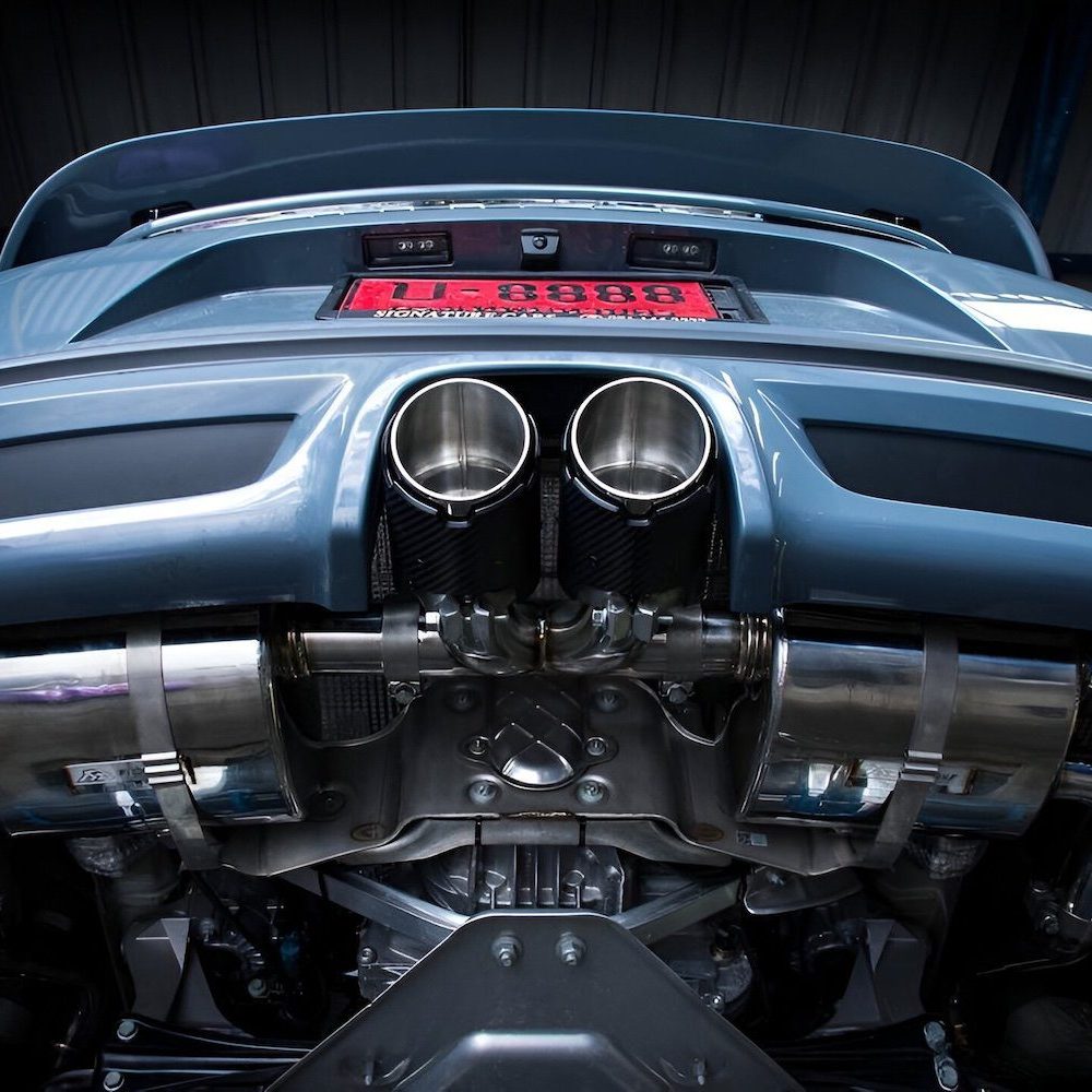 【3803様用】PORSCHE 718 社外マフラー Fi EXHAUST Fi EXHAUST Valvetronic Exhaust System for 982 Porsche 718 Boxster