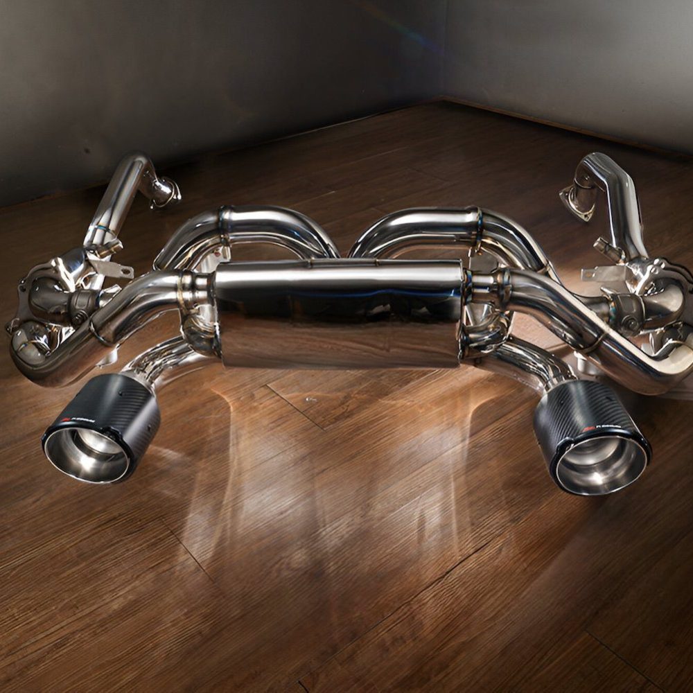 【3803様用】PORSCHE 718 社外マフラー Fi EXHAUST Fi EXHAUST Valvetronic Exhaust System for 982 Porsche 718 Cayman