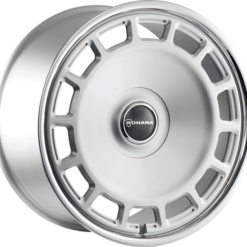 Rohana RFL Series RFL1 Unibloc Wheel - Front-Side View of Wheel