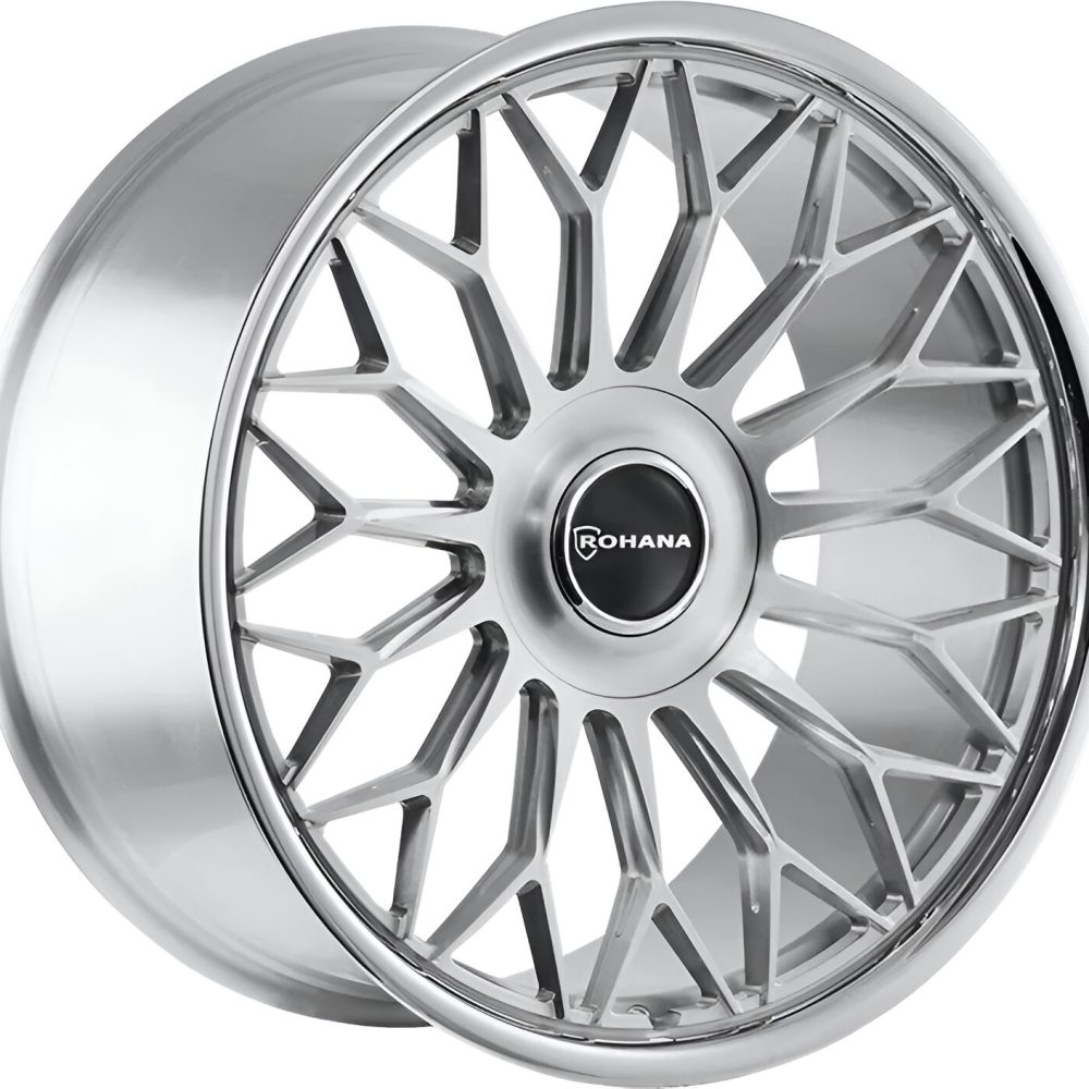 Rohana RFL Series RFL2 Unibloc Wheel - Front-Side View of Wheel