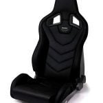 RECARO Dynamic Series Sportster GT Passenger Seat with Sub-Hole in Black Nardo [410.2SH.3163]
