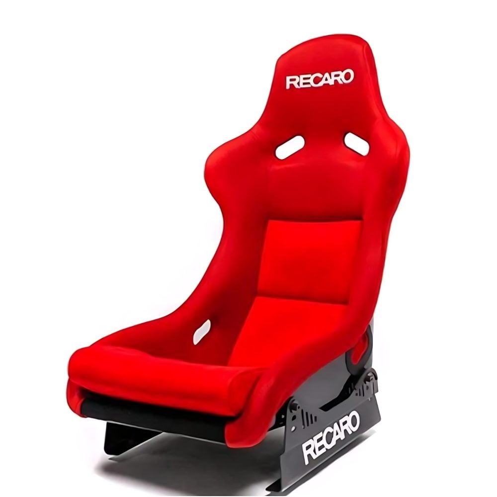 RECARO Race Series Pole Position N.G. Seat in Jersey Red / Red Suede [070.98.JS06-01]